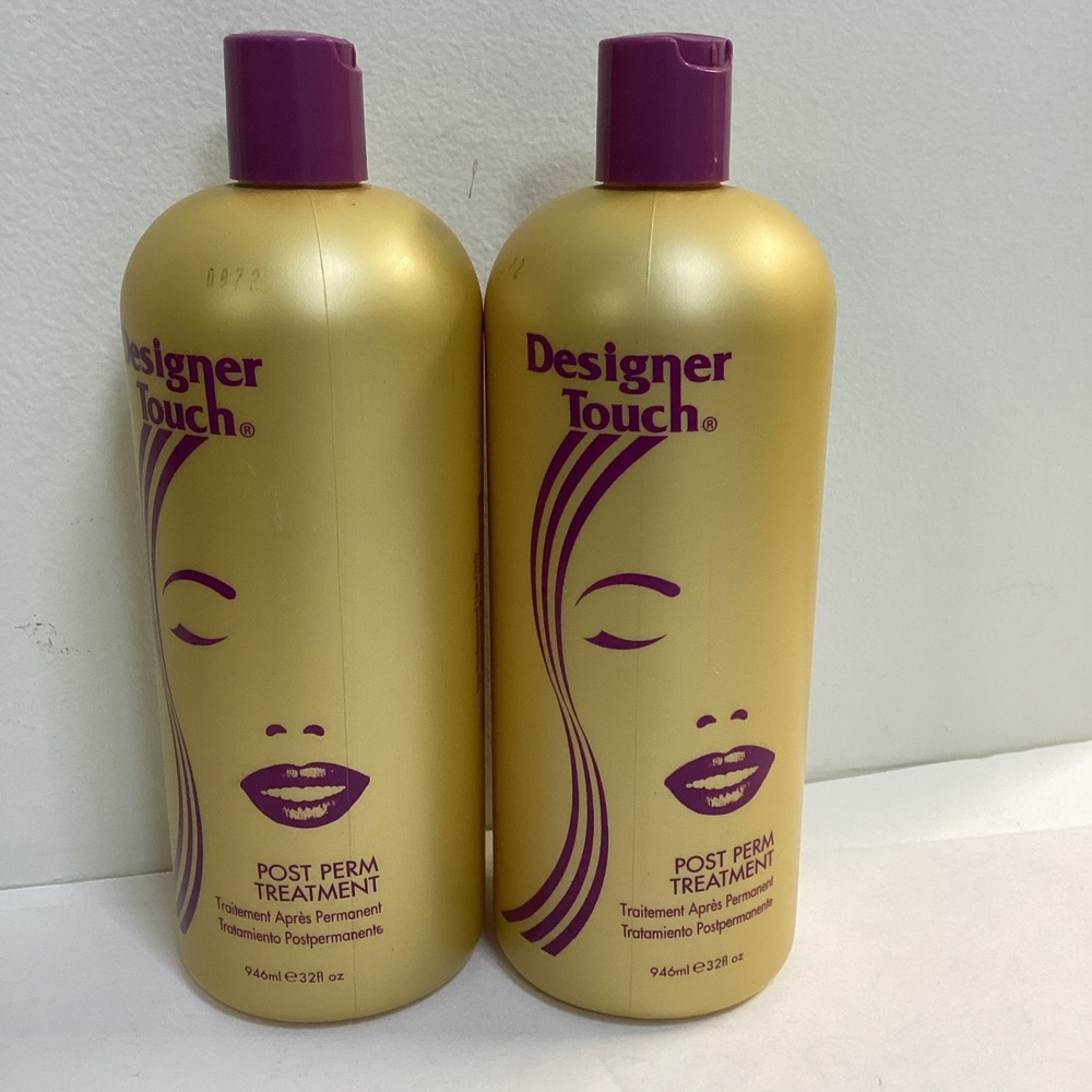 Designer Touch Post Perm Treatment / 32 fl oz Each Lot Of 2
